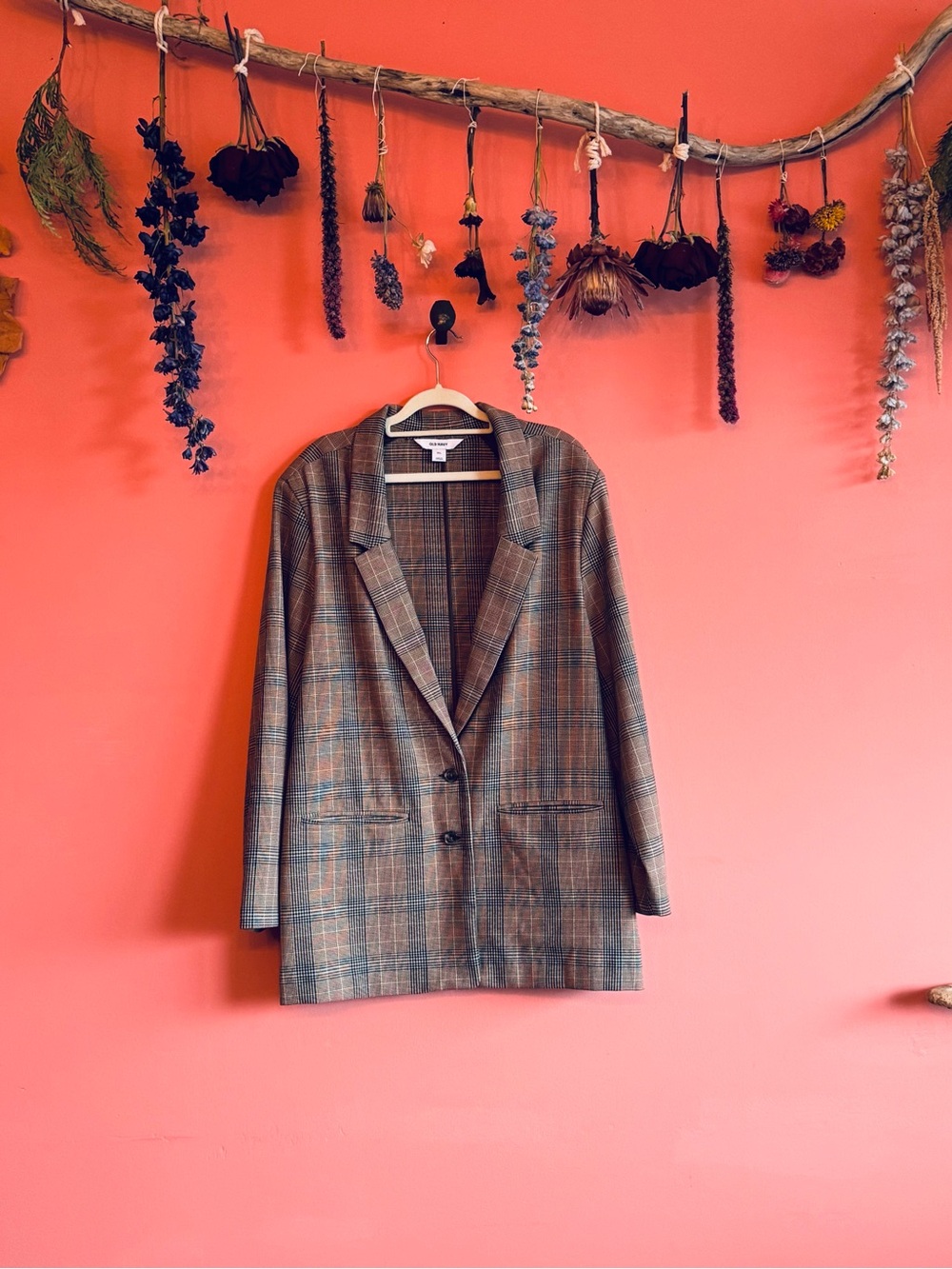 Women’s Old Navy Glen Plaid Blazer